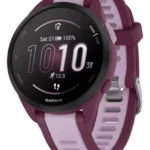 Relógio 165music Com Monitor Cardíaco 43mm Garmin Forerunner Cereja/ Lilás 43 Mm