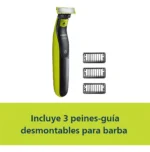 Aparador facial Philips Oneblade Qp2724/10 USB preto - Imagem 4