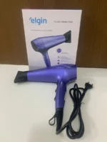 Secador De Cabelo Glossy Color 2.000w Tourmaline Ion Elgin Cor Lilás - Imagem 9
