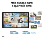 Galaxy Tab A11, 64gb, 4gb Ram, Tela De 8.7 , Bateria 5.100mah, Câmera Frontal 5mp, Câmera Traseira 8mp, Wifi Prata - Imagem 5