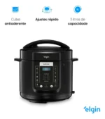 Panela De Pressão Digital Multi Cook 5l 900w Elgin Cor Preto Frequência 60 Hz - Imagem 7