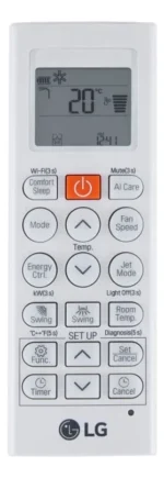 Ar-condicionado Lg +ai Artcool 18.000btu Frio 220v-q18klr1b Cinza 220v - Imagem 6