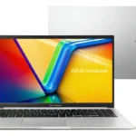 Notebook Asus Vivobook 15 M1502ya Amd Ryzen 7 5825u 16gb Ram 512gb Ssd Windows 11 Home Tela 15.6 Led Fhd Silver - Nj655w