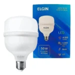 Lampada Led Bulbo Alta Potencia 50w Elgin 6500k - Imagem 5