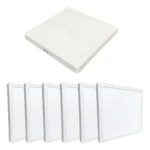 Kit 7 Luminária Plafon 24w Led Elgin Quadrada Branco Frio 127/220v Branco-frio - Imagem 4