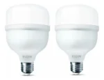 Kit 2 Lâmpadas Super Bulbo Alta Potência Led 50w 6500k Elgin 127/220v Branco-frio - Imagem 3