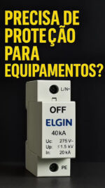 Disjuntor Dps Disposit. Protetor De Surto 40ka 1 Polo Elgin - Imagem 2