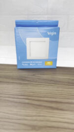 Kit 3 Painel Plafon Led Sobrepor Quadrado 12w Bivolt Elgin - Imagem 2