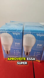 Kit 10 Lâmpadas Bulbo Led 9w Bivolt 3000k Branca Morna Elgin 127v Branco-quente - Imagem 2