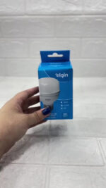 Kit 2 Lâmpadas Super Bulbo Alta Potência Led 20w 6500k Elgin 127/220v Branco-frio - Imagem 2