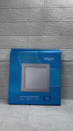 Kit 4 Painel Plafon Led Embutir Quadrado 24w Bivolt Elgin - Imagem 2