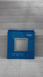 Kit 5 Painel Plafon Led Elgin 24w Sobrepor Quadrado Bivolt 110v/220v (bivolt) Branco - Imagem 2
