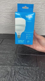 Kit 8 Lâmpadas Super Bulbo Alta Potência Led 40w 6500k Elgin 127/220v Branco-frio - Imagem 2
